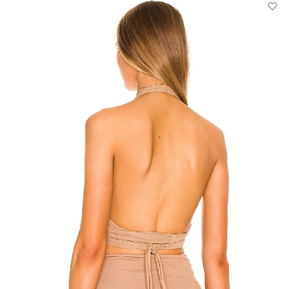 Indah Creedance Halter Top, Revolve, NWT Size S, Color: Mocha - Picture 3 of 4